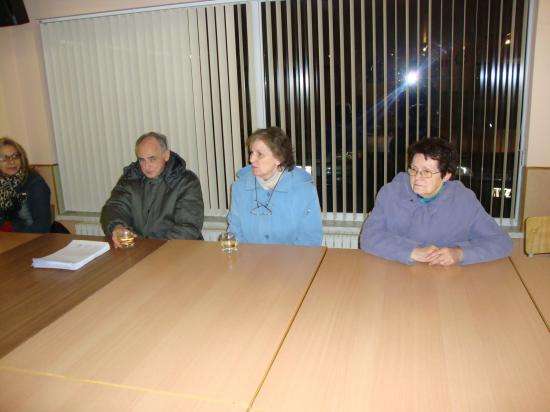 Réunion préparatoire à l'organisation du diner Choucroute